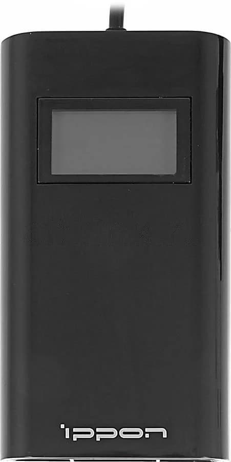 Блок питания Ippon D90U автоматический 90W 15V-19.5V 10-connectors 8A 1xUSB 2.1A от бытовой электросети LСD индикатор