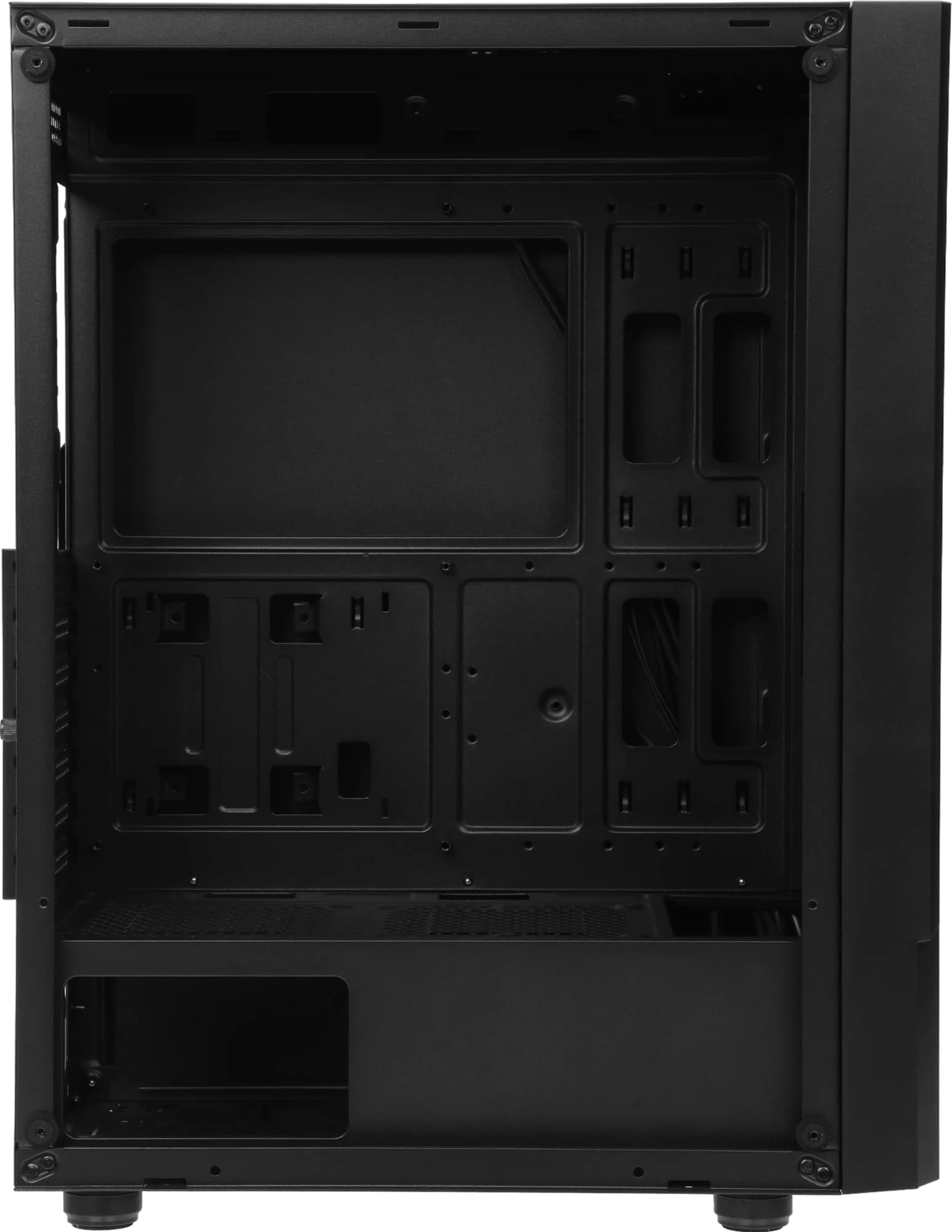 корпус Accord 3312 black w/o PSU ATX 2xUSB2.0 1xUSB3.0 audio bott PSU