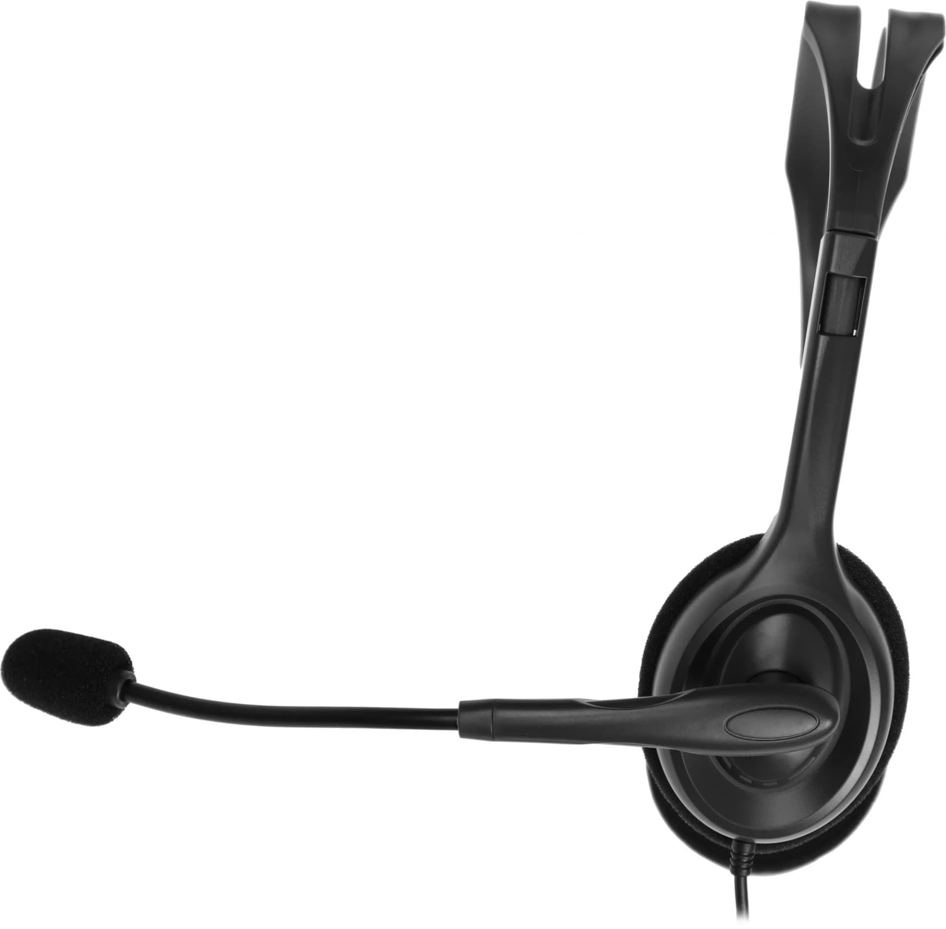Гарнитура Logitech H110 серая, 2х jack 3.5мм, поворотный микрофон, кабель 1.8м