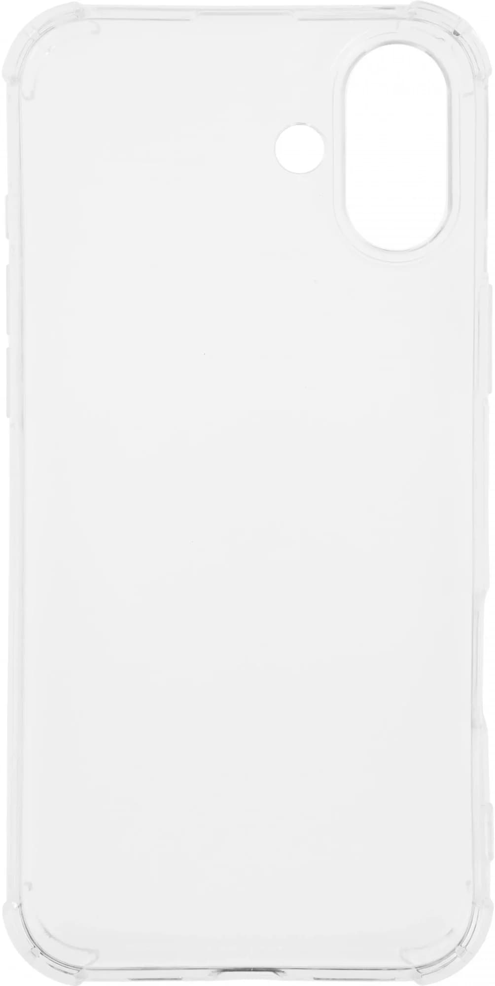 Чехол (клип-кейс) BoraSCO для Apple iPhone 16 Plus Bumper Case прозрачный