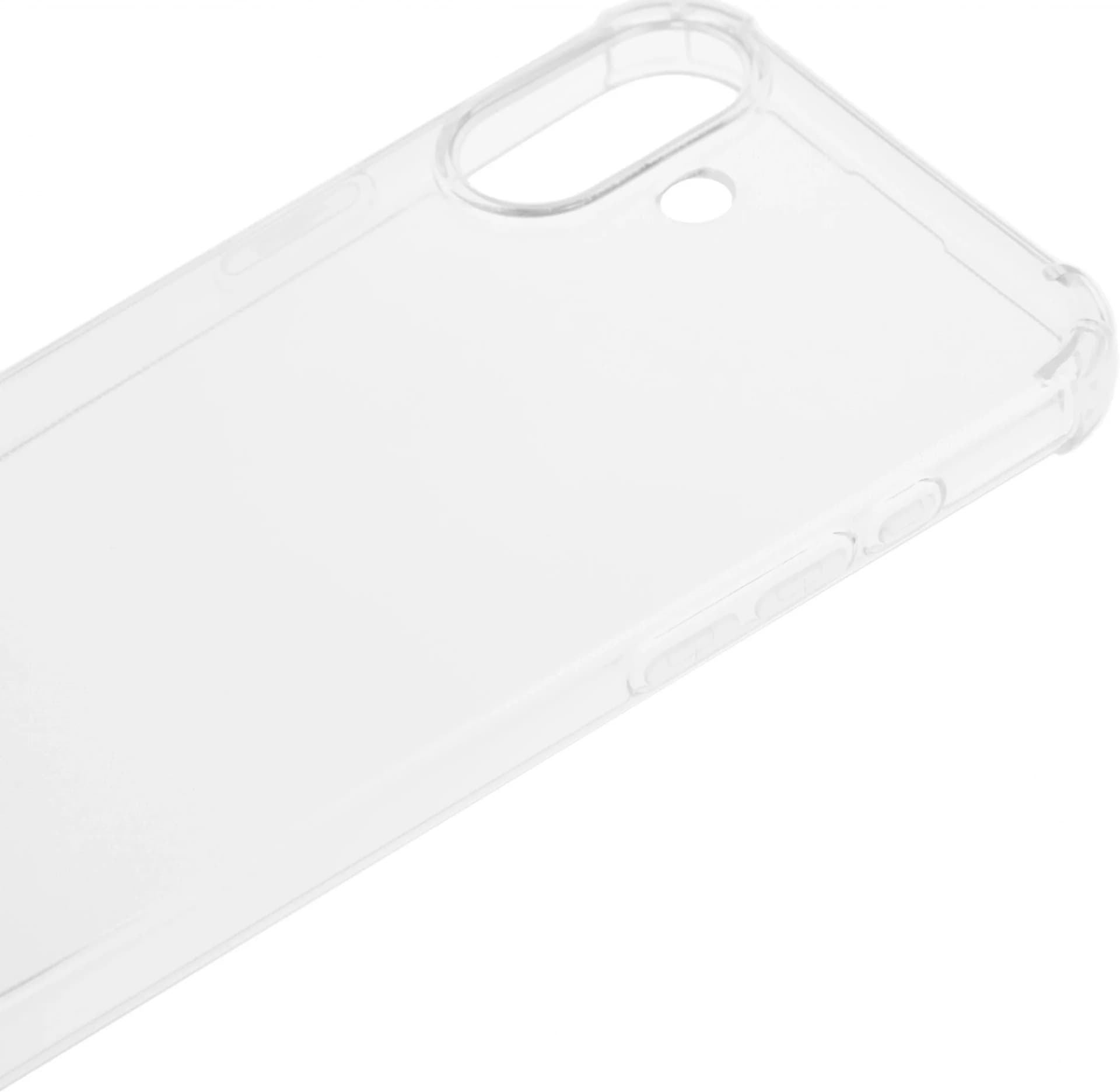 Чехол (клип-кейс) BoraSCO для Apple iPhone 16 Plus Bumper Case прозрачный