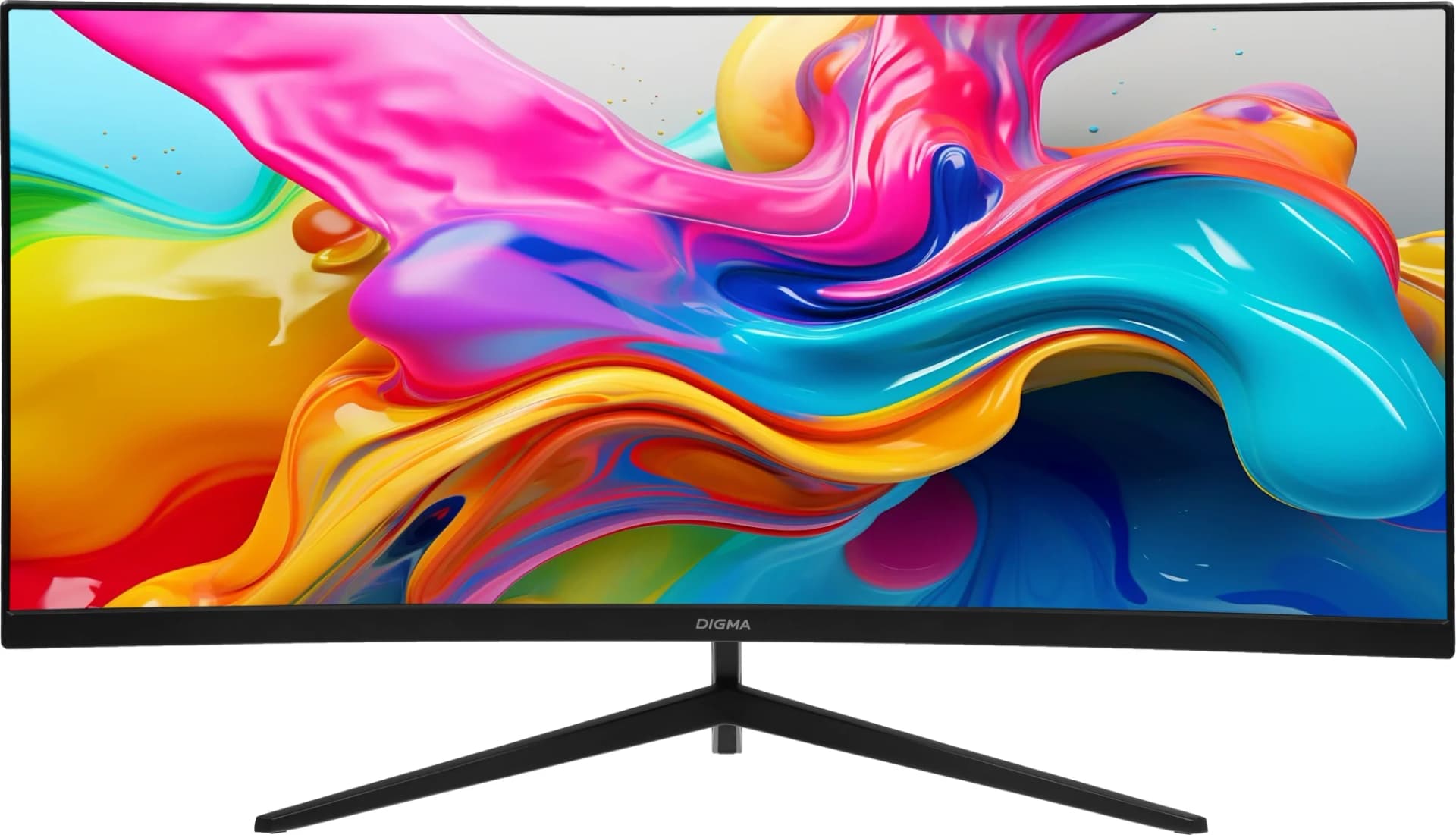 DM30VG01 Монитор Digma 29.5" Overdrive 30A510F черный VA LED 8ms 21:9 матовая / DP 2K 4.3кг