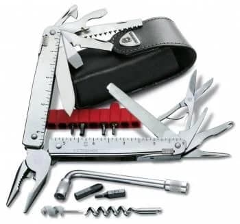 Мультитул Victorinox SwissTool X Plus (3.0338.L) 115мм 39функций серебристый карт.коробка