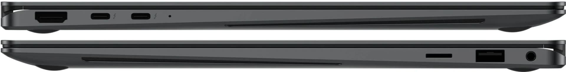 Ноутбук Samsung Galaxy Book 5 Pro 360 NP960 Core Ultra 5 226V 16Gb SSD512Gb Intel Arc 130V 16" AMOLED Touch 2.8K (2880x1800) Windows 11 Home English grey WiFi BT Cam (NP960QHA-KG3IN)