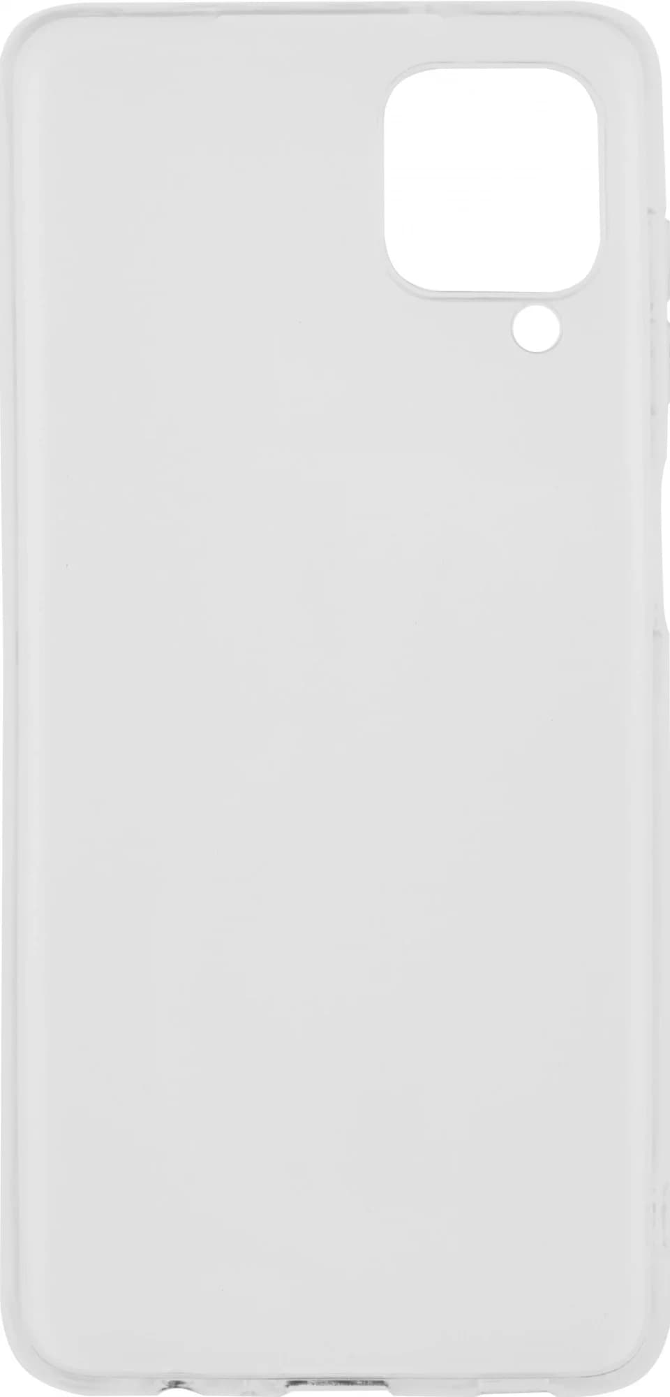 Чехол (клип-кейс) BoraSCO для Samsung Galaxy A12/M12 Silicone Case прозрачный