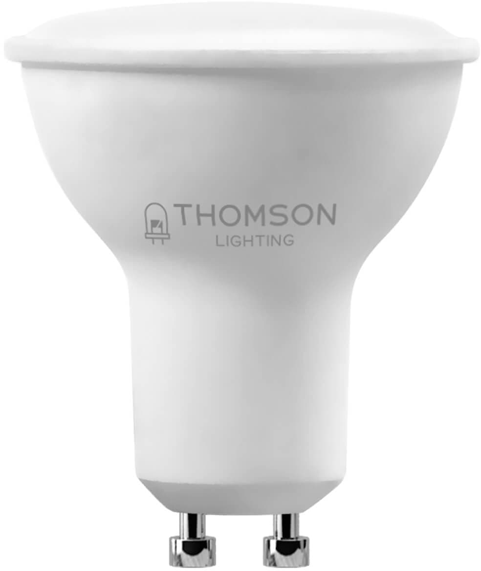 Лампа светодиодная Thomson TH-B2325 4Вт цок.:GU10 рефлек. 220B св.свеч.бел.хол. MR16 (упак.:1шт)