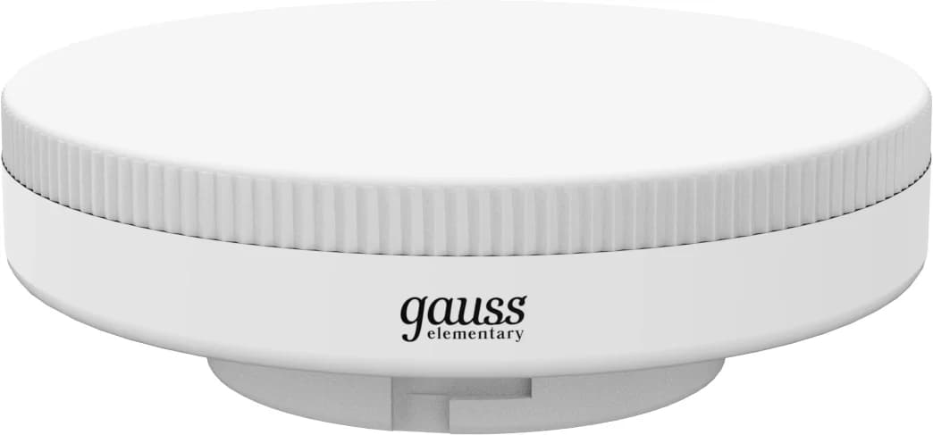 Лампа светодиодная Gauss Elementary 10Вт цок.: GX53 (упак.: 5 шт) (84820V)