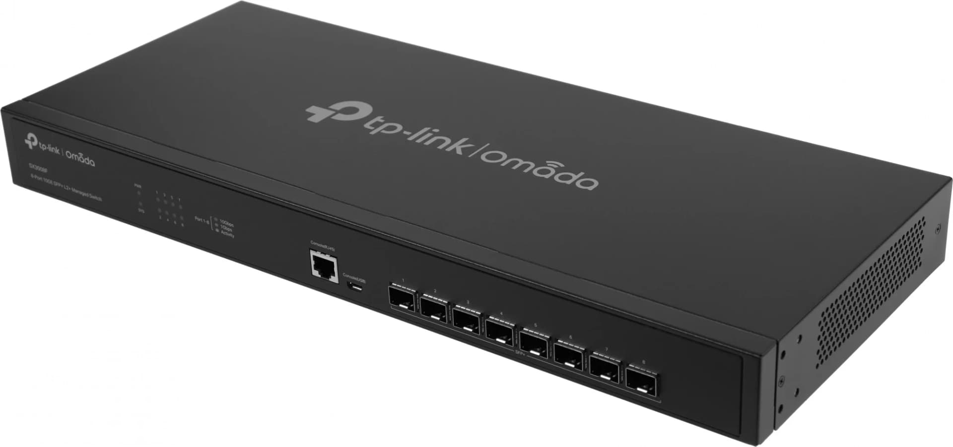 Коммутатор/ Fully managed switch with full 8-port 10G fiber ports and 160 Gbps switching capacity