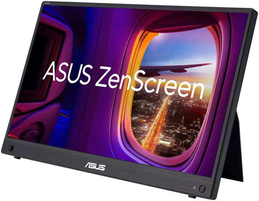 Монитор 15.6" ASUS ZenScreen MB16AHG IPS 1920x1080, 144 Гц, 3 мс, 16:9, 300 кд/м2, 1xHDMI, 1хUSB-C, 1x3.5 мм, черный