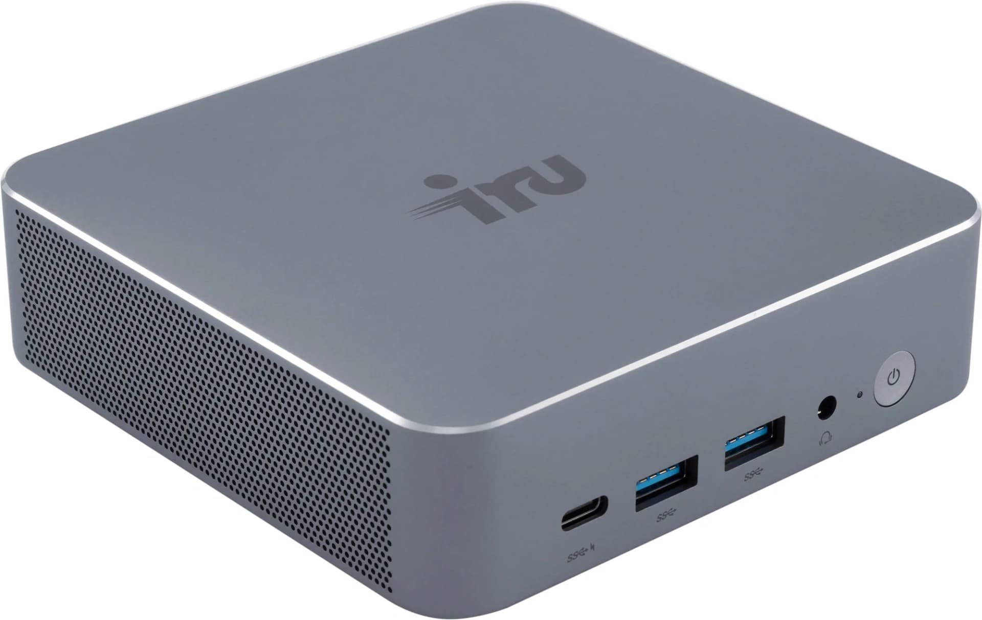 Мини ПК IRU Tactio 515 i3 1220P (1.5) 16Gb SSD512Gb UHDG без ОС 2.5xGbitEth+1xGbitEth WiFi BT 100W черный