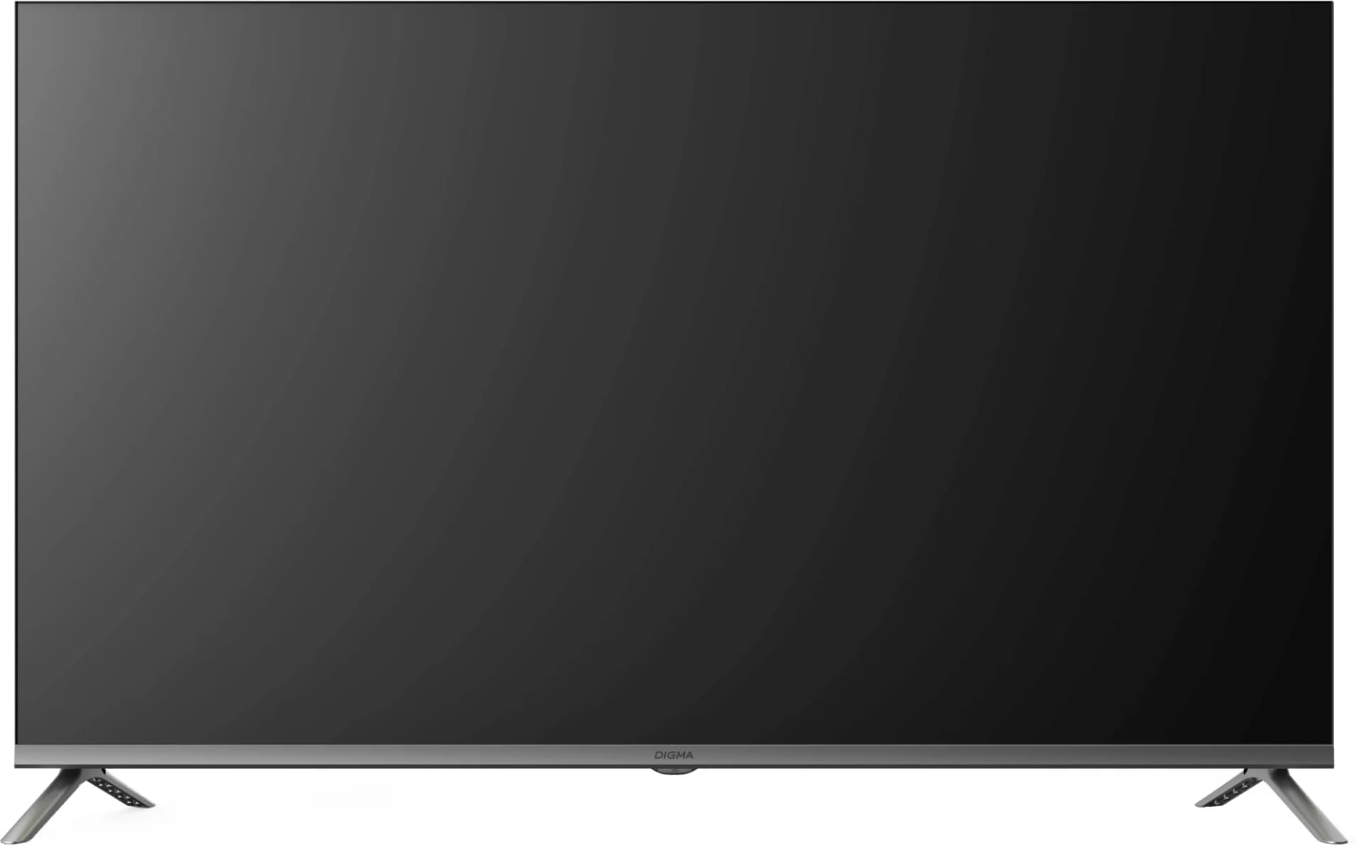 Телевизор Digma 43" DM-LED43UBB41 темно-серебристый/серый LED UHD 60Hz Smart TV