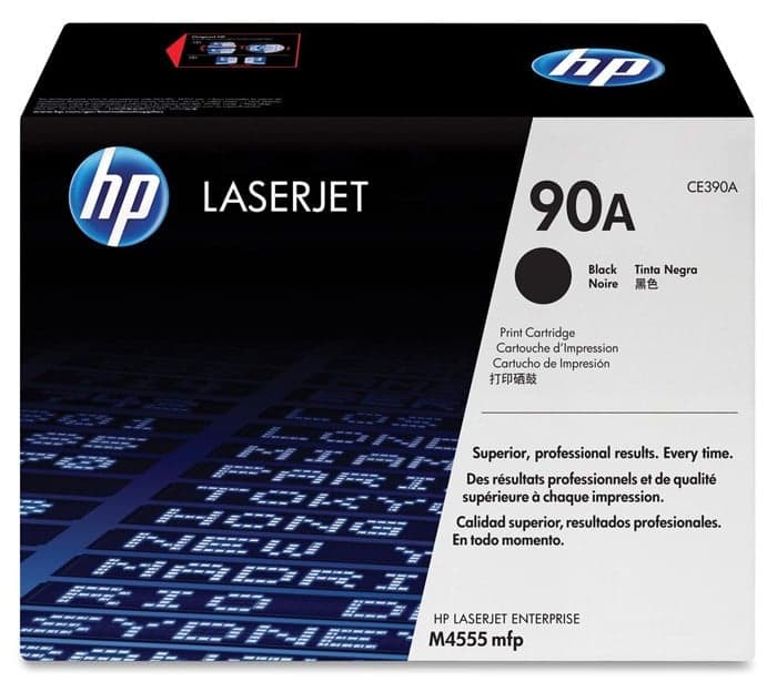Картридж лазерный HP CE390A черный LJ M4555MFP/LJ 601n (10000 стр.)