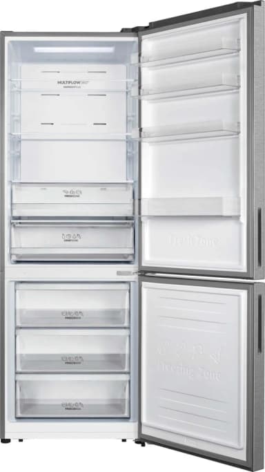Gorenje NRK720EAXL4 холодильник с морозильной камерой Отдельно стоящий 495 L Серый