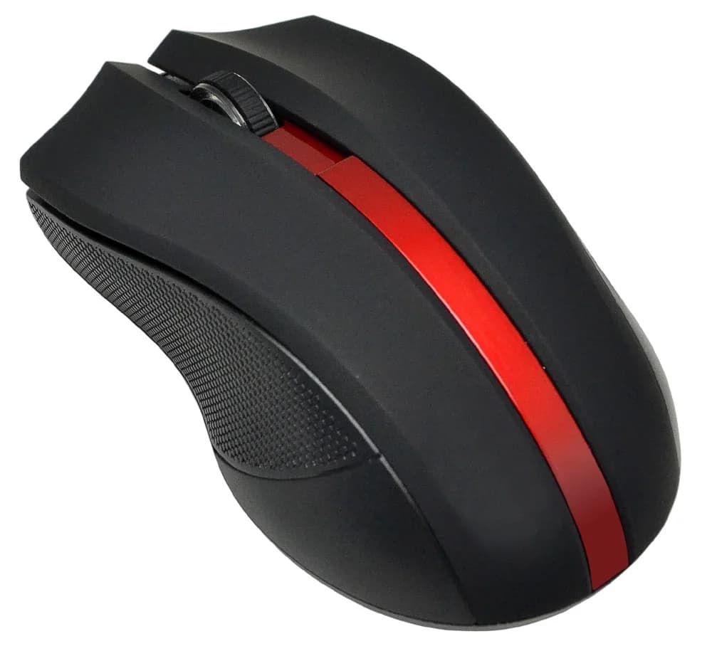 Мышь Oklick 615MW Black/Red беспроводная