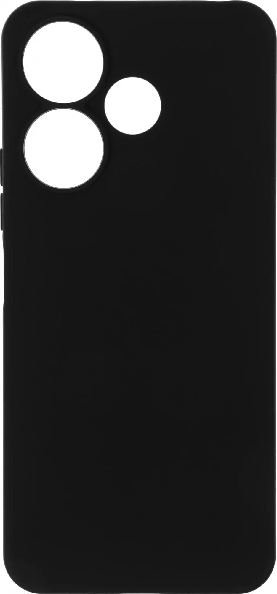 Чехол (клип-кейс) BoraSCO для Xiaomi Redmi 13 Silicone Case черный