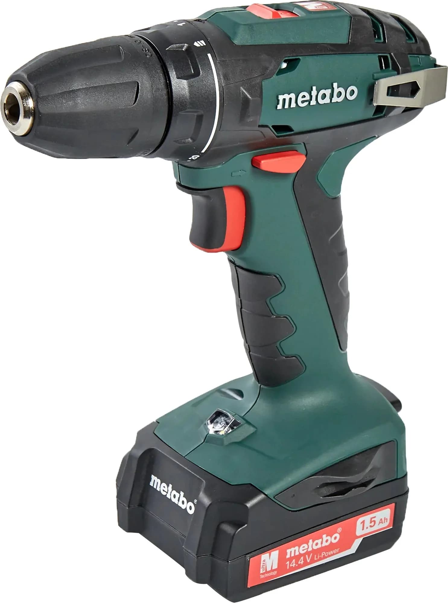 Дрель-шуруповерт Metabo BS 14.4 602206550, 14,4 В, 1,5 Ач, 40 Нм, щеточный