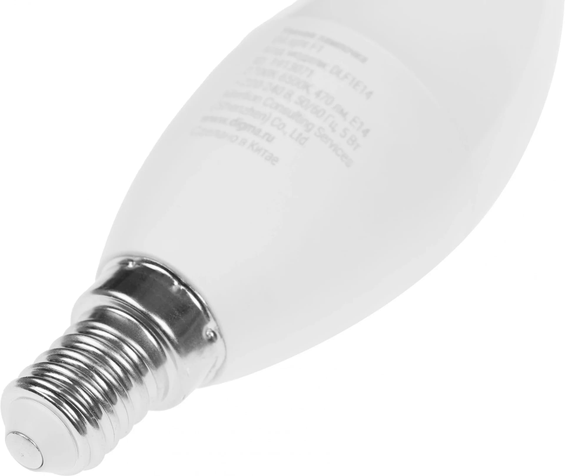 Умная лампа Digma DiLight F1 E14 5Вт 470lm Wi-Fi (DLF1E14)