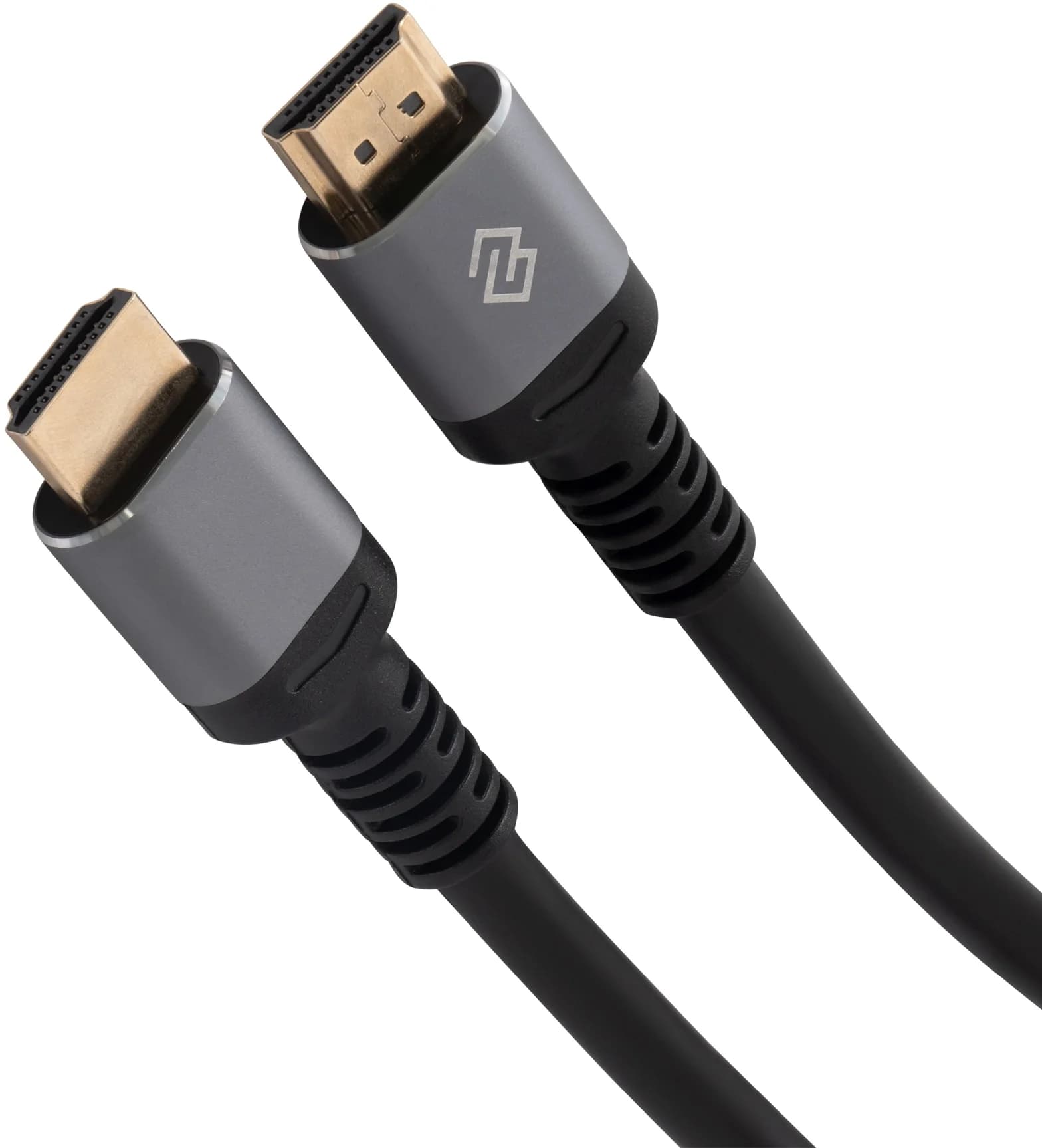 Кабель аудио-видео Digma D-HDMI-V2.0-2M HDMI (m)/HDMI (m) 2м. позолоч.конт. черный