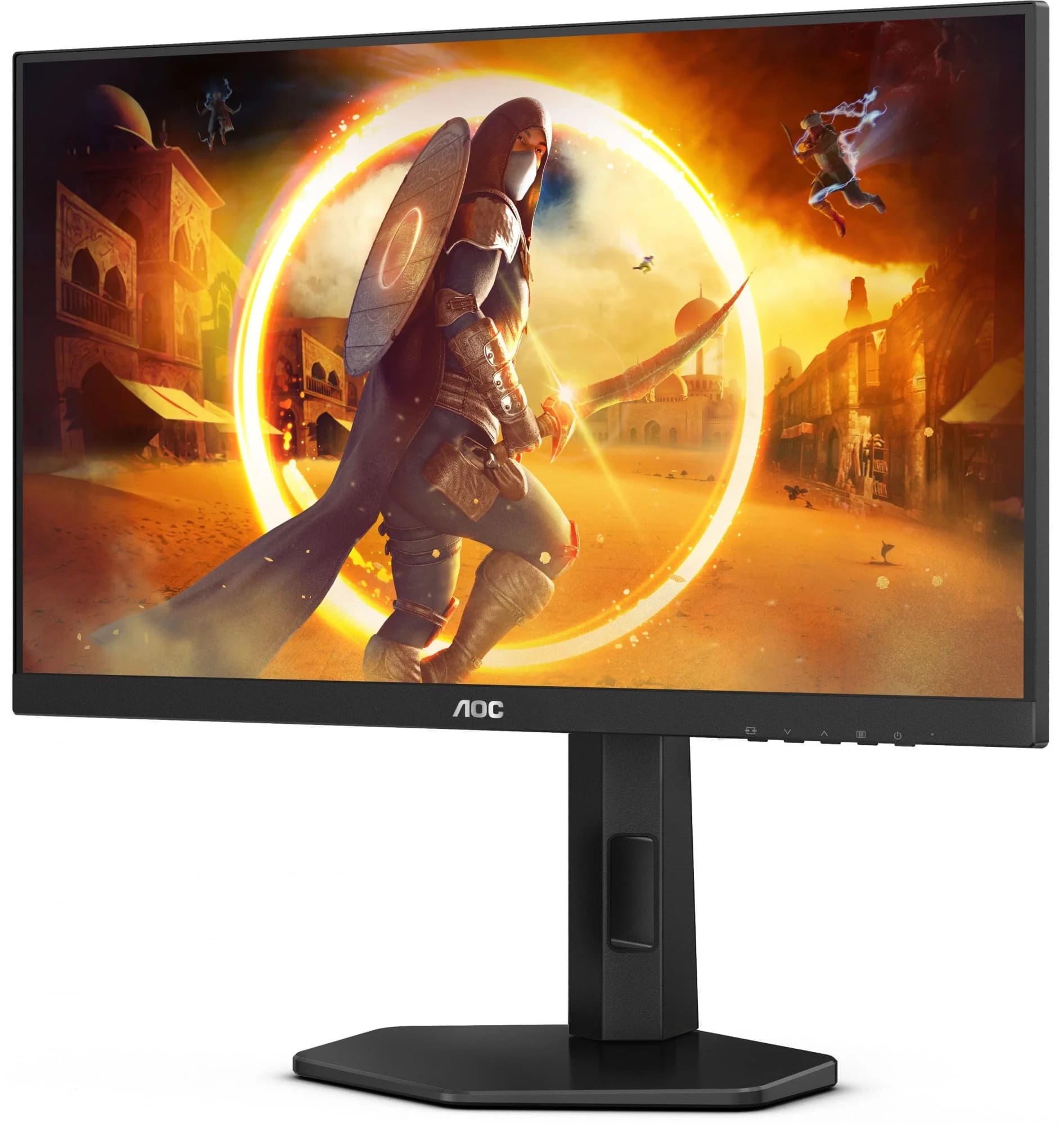 Монитор AOC 23.8" Gaming 24G4X черный IPS LED 16:9 HDMI M/M матовая HAS Piv 1300:1 300cd 170гр/160гр 1920x1080 180Hz DP FHD 4.4кг