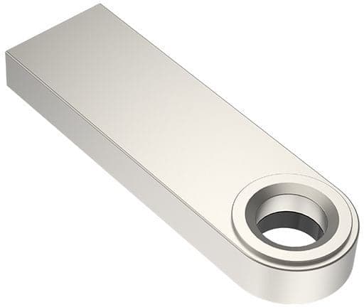 Флеш Диск Netac 16Gb U278 NT03U278N-016G-20PN USB2.0 серебристый