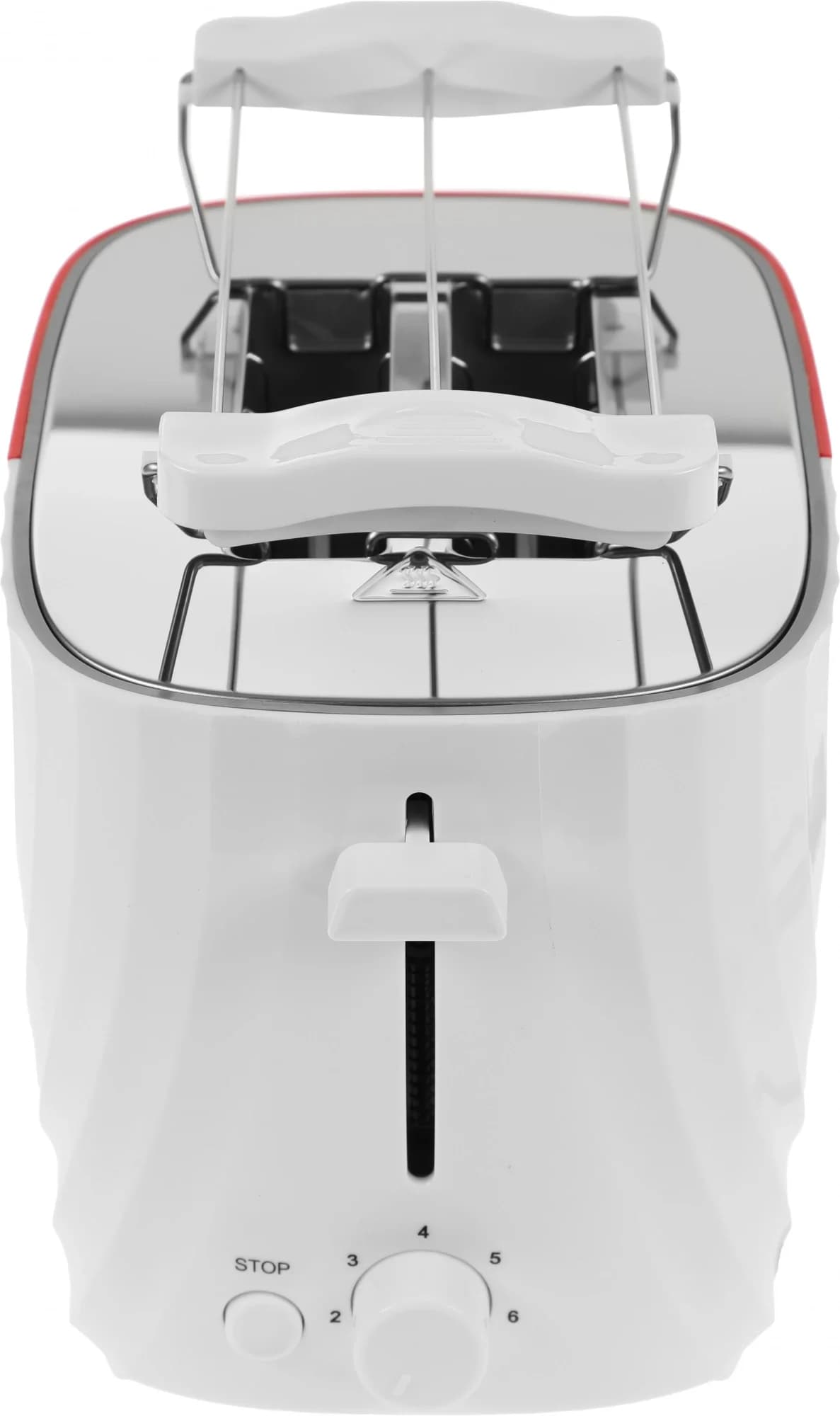 Тостер Polaris PET 0720 700Вт белый/красный