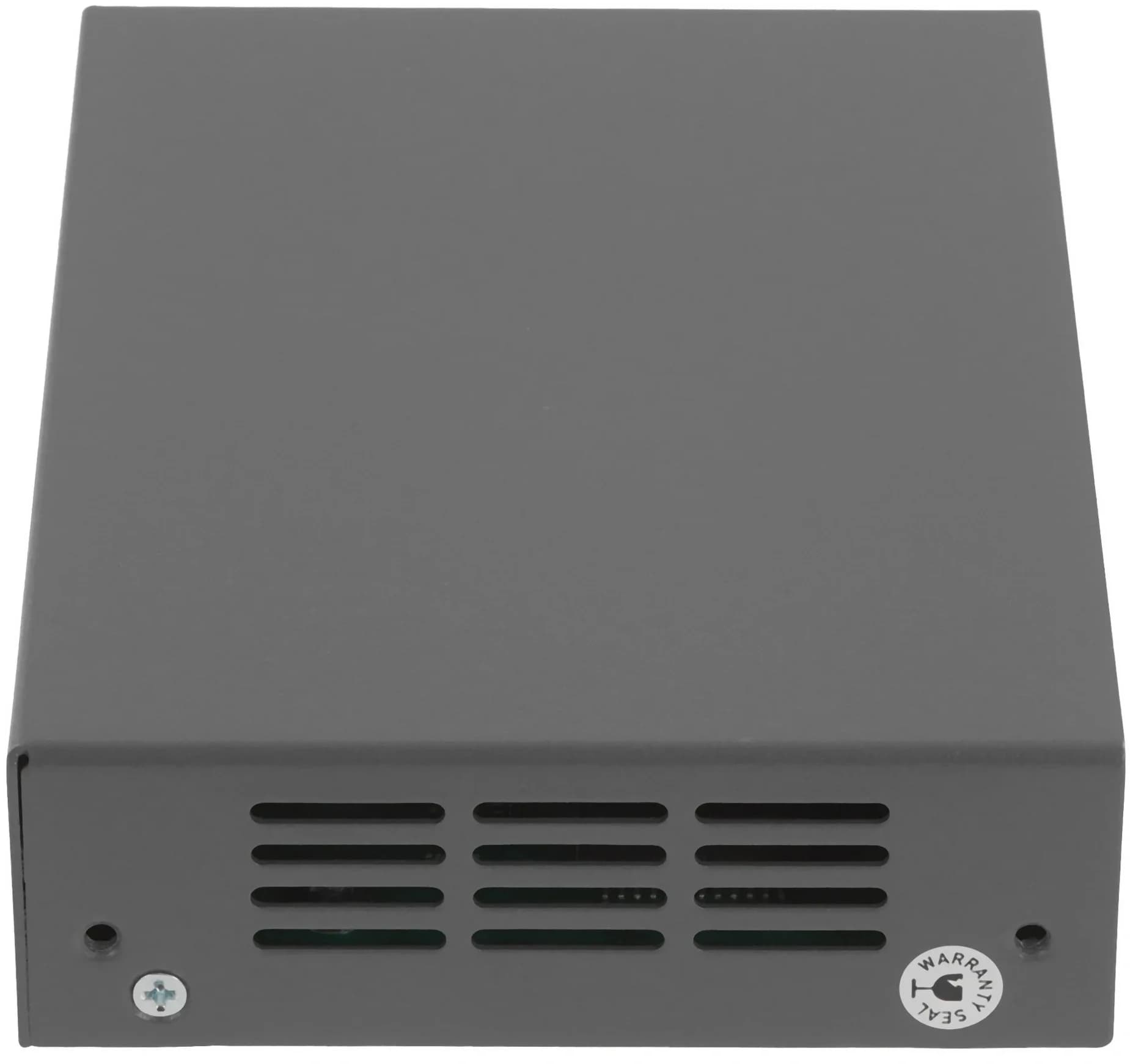Коммутатор/ 5-Port 10/100/1000M PoE+ Switch 36W, 5 10/100/1000M ports with 4POE+ Ports Unmanaged Switch with UL power adapter IEEE802.3af / IEEE802.3at, Watchdog, 36W External