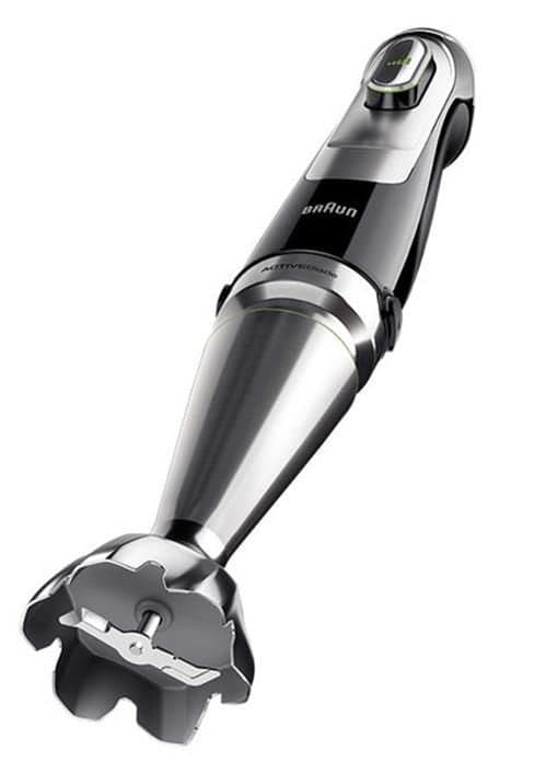 Блендер погружной Braun MQ9135XI 1200Вт черный/серебристый