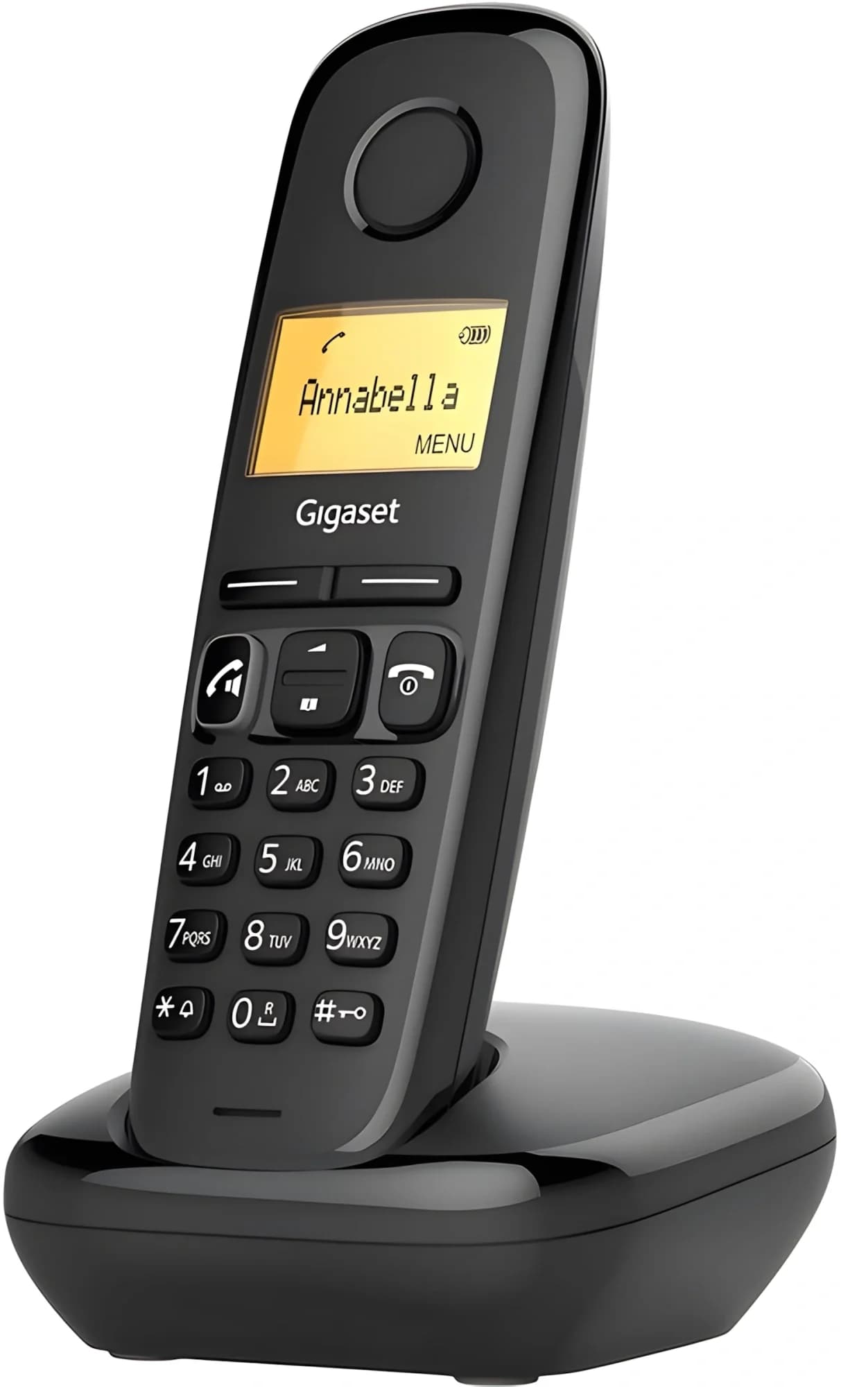Радиотелефон Dect Gigaset A270 Duo Rus черный (труб. в компл.:2шт) АОН