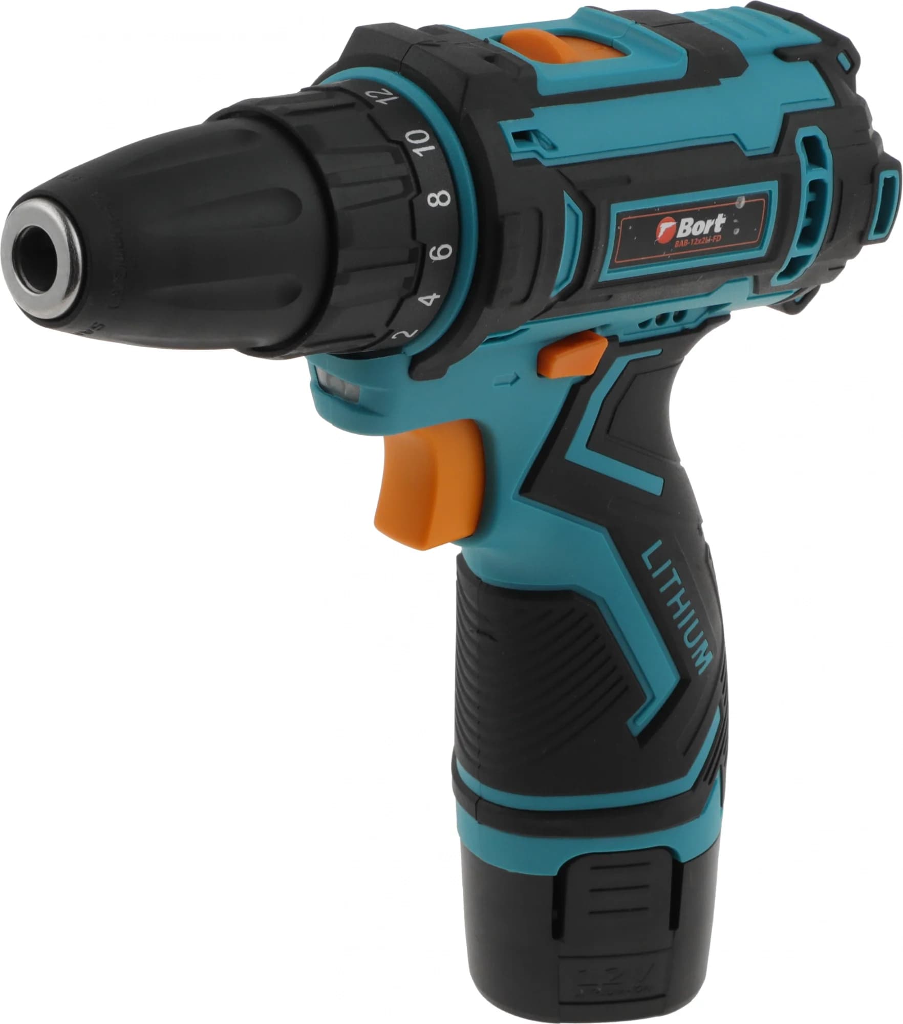 Дрель Bort BAB-12X2LI-FD