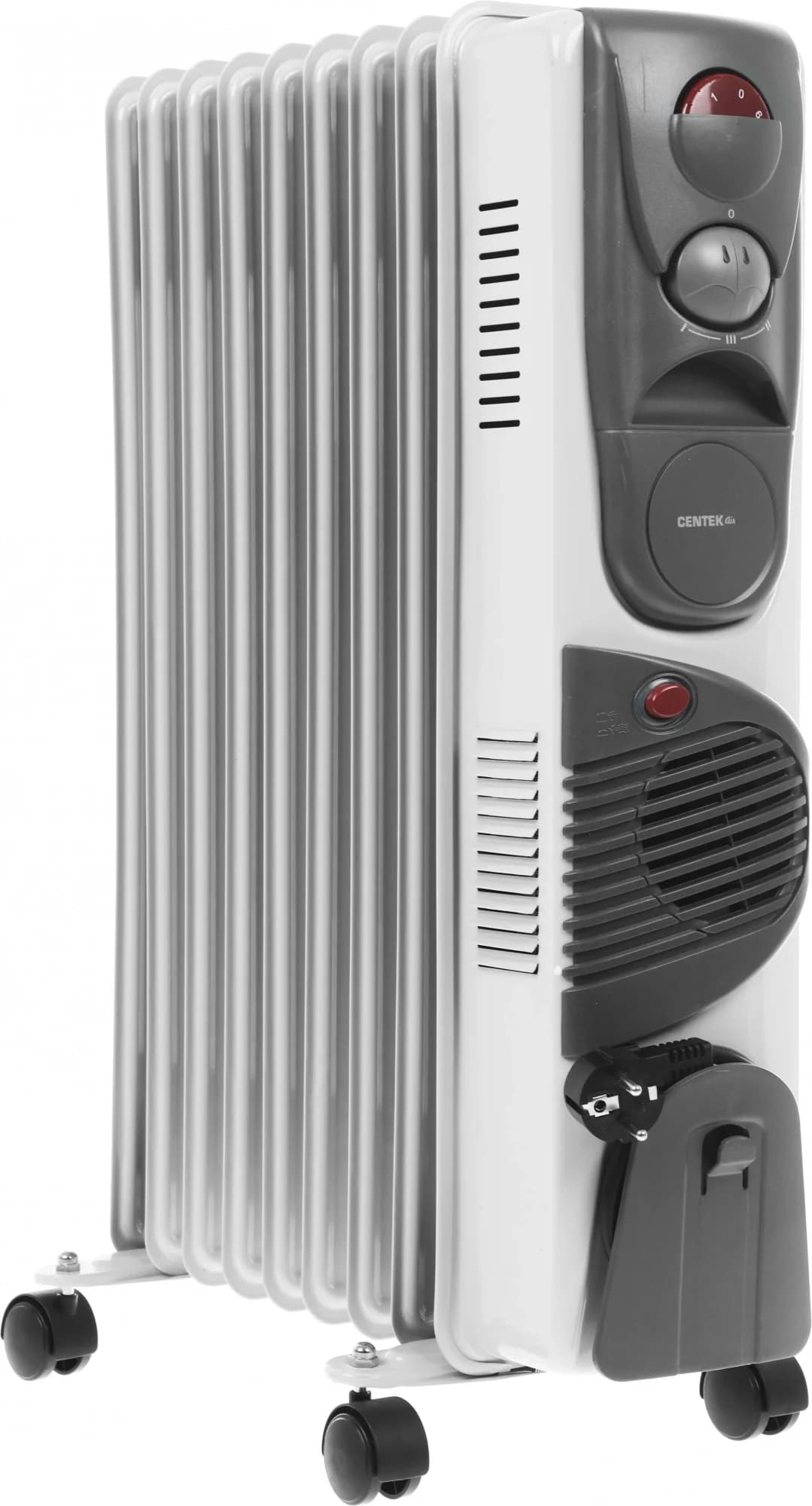 Радиатор масляный Centek CT-6203-9 2400Вт белый