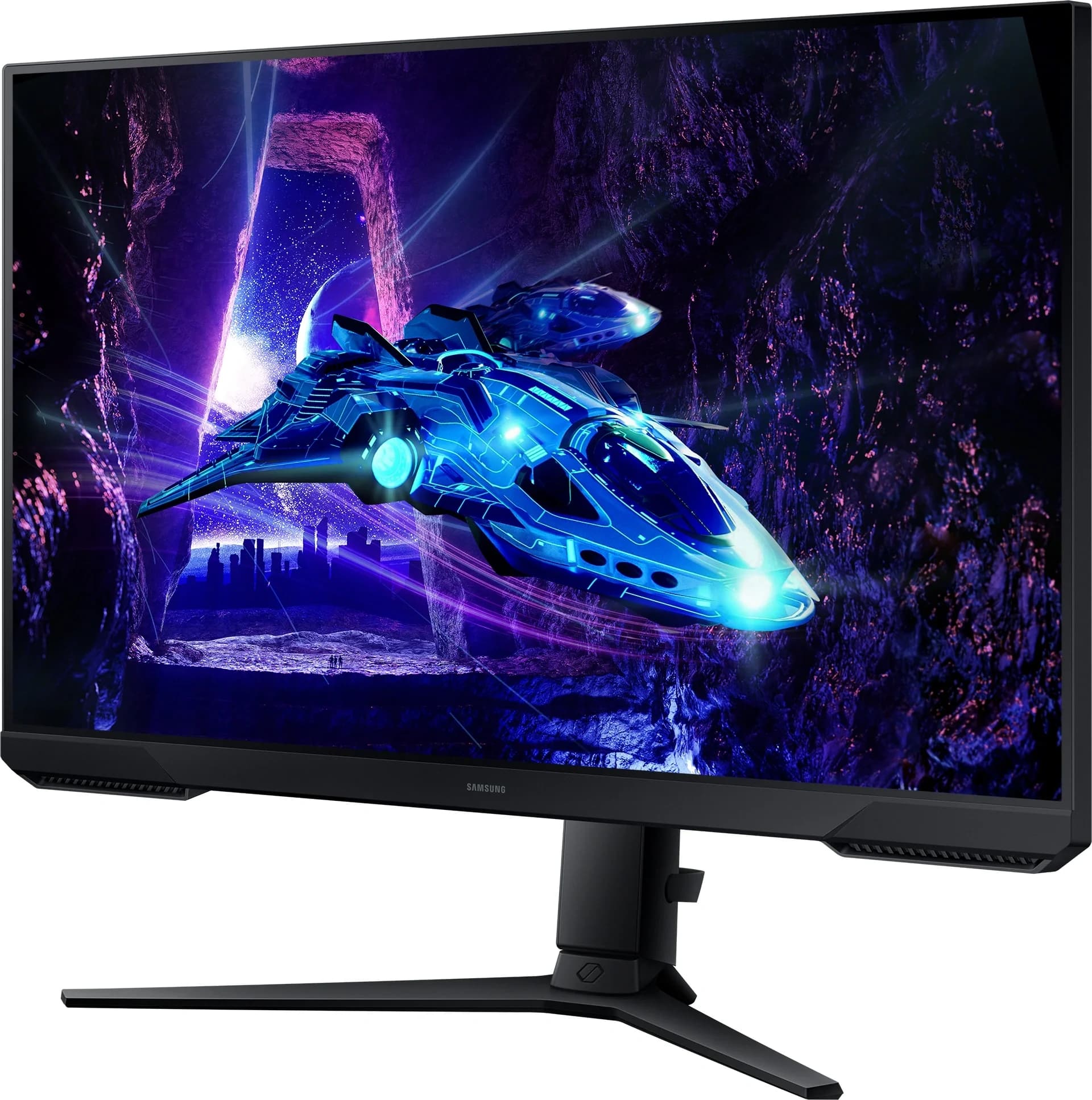 Монитор 27" Samsung Odyssey G3 LS27DG300EUXEN VA 1920x1080, 180 Гц, 1 мс (MPRT), 16:9, 250 кд/м², HDMI 2.0, DP 1.4, 3.5 Jack, HDR10, FreeSync, черный