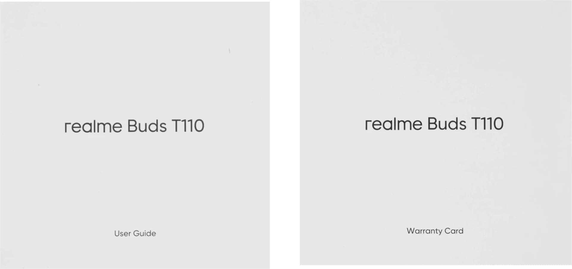 Гарнитура внутриканальные Realme Buds T110 синий беспроводные bluetooth в ушной раковине