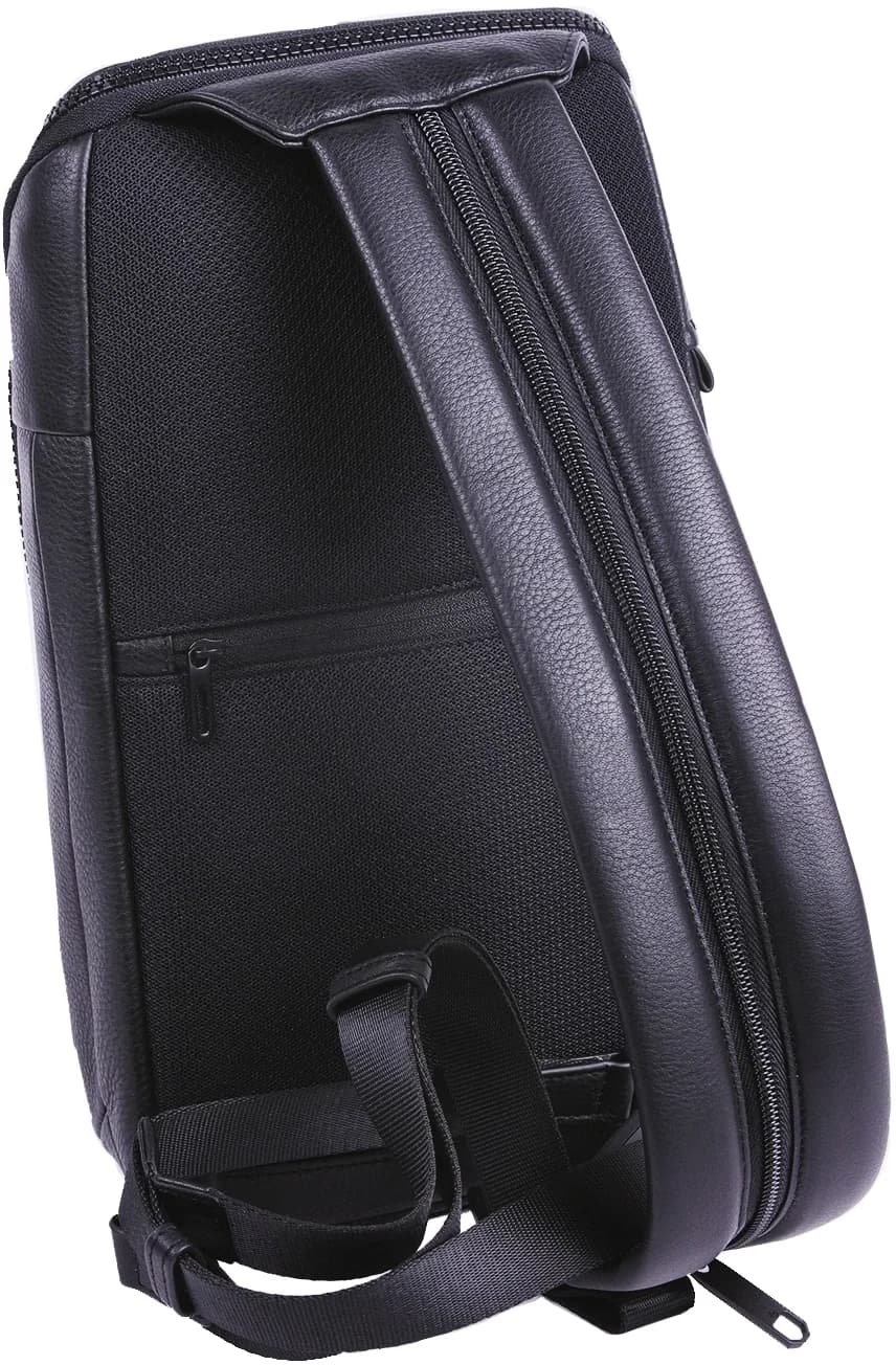 Рюкзак слинг мужской Piquadro Than CA6616S135/N черный кожа