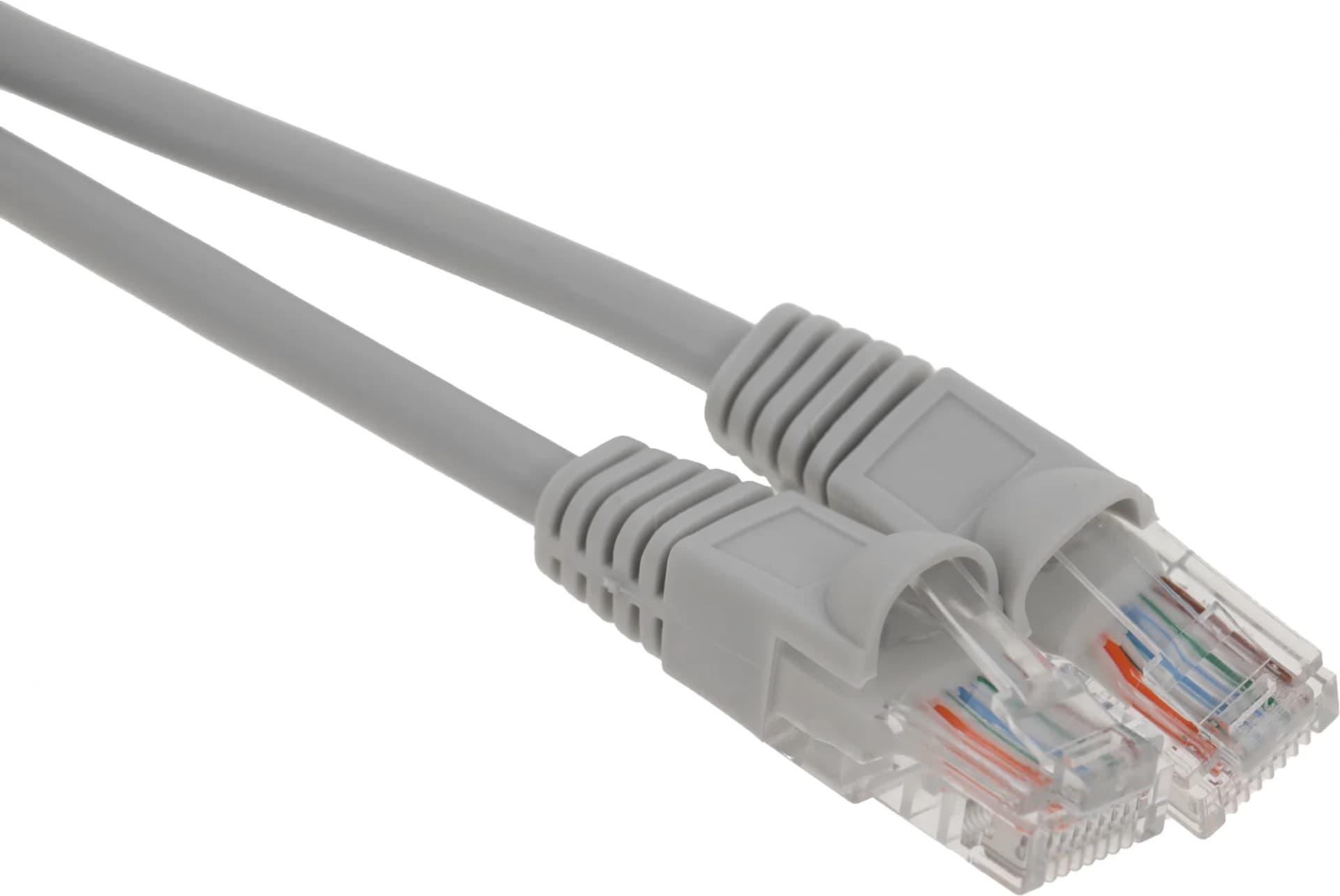 Патч-корд Buro LSZH UTP cat.5e 2м серый RJ-45 (m)-RJ-45 (m)