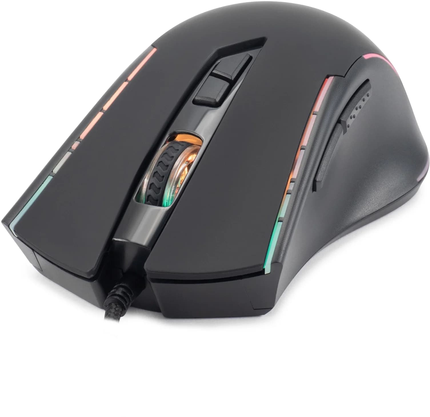 Комплект клавиатура + мышь Оклик GMNG 700GMK клав:черный мышь:черный USB Multimedia LED