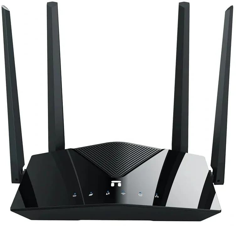 Роутер Netis W1500AG AX1500 Dual-Band Wi-Fi Router, SPEED: up to 300 Mbps at 2.4 GHz + 1201Mbps at 5 GHz, SPEC: 4 Antennas, 1x 10/100/1000M WAN Port + 3x 10/100/1000M LAN Ports, FEATURE: Router/Access Point/Repeater mode, Easy Mesh, IPv6 Supported, IPTV, Multi-SSID, VPN Server, VPN Client, TR-069