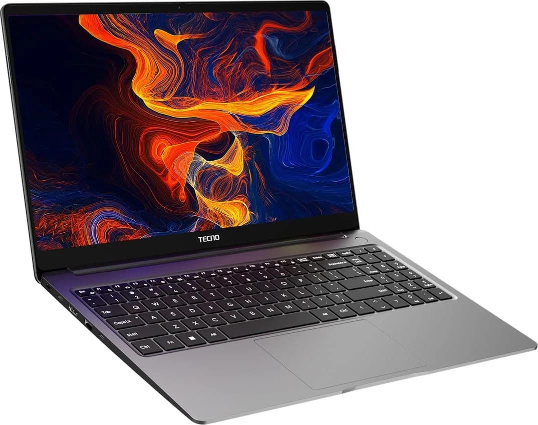 Ноутбук Tecno MegaBook T1 Core i5 12450H 16Gb SSD512Gb Intel UHD Graphics 15.6" IPS FHD (1920x1080) без ОС grey WiFi BT Cam 6060mAh