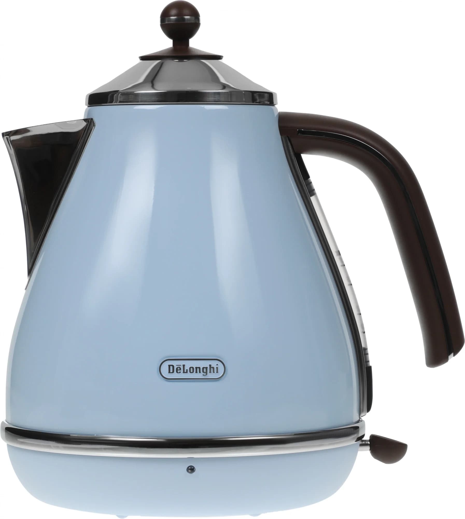 Чайник электрический Delonghi KBOV2001.AZ 1.7л. 2000Вт голубой корпус: металл/пластик
