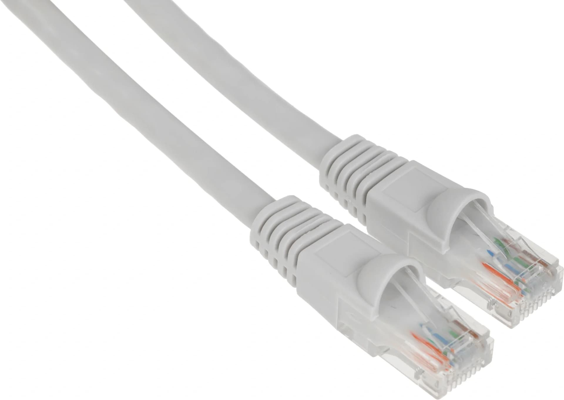 Патч-корд Buro UTP-6-1M-G UTP 4 пары cat.6 CCA molded 1м серый RJ-45 (m)-RJ-45 (m)
