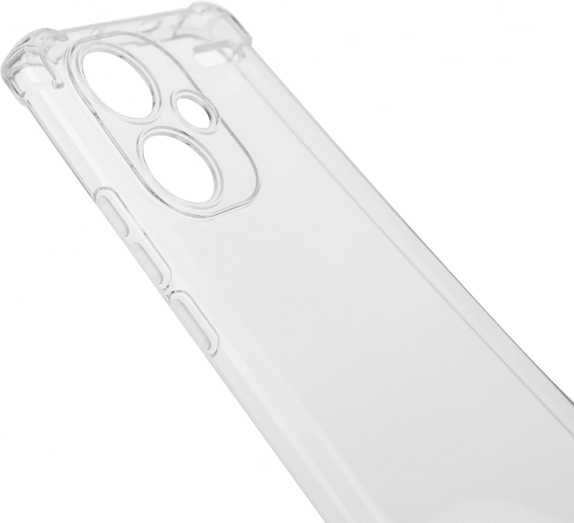 Чехол (клип-кейс) BoraSCO для Xiaomi Redmi Note 13 Pro + Bumper Case прозрачный
