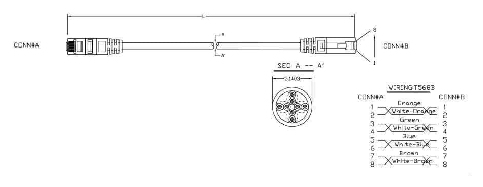 Патч-корд Hyperline PC-LPM-UTP-RJ45-RJ45-C5e-2M-LSZH-GN UTP RJ-45 вил.-вилка RJ-45 кат.5E 2м зеленый LSZH 24AWG