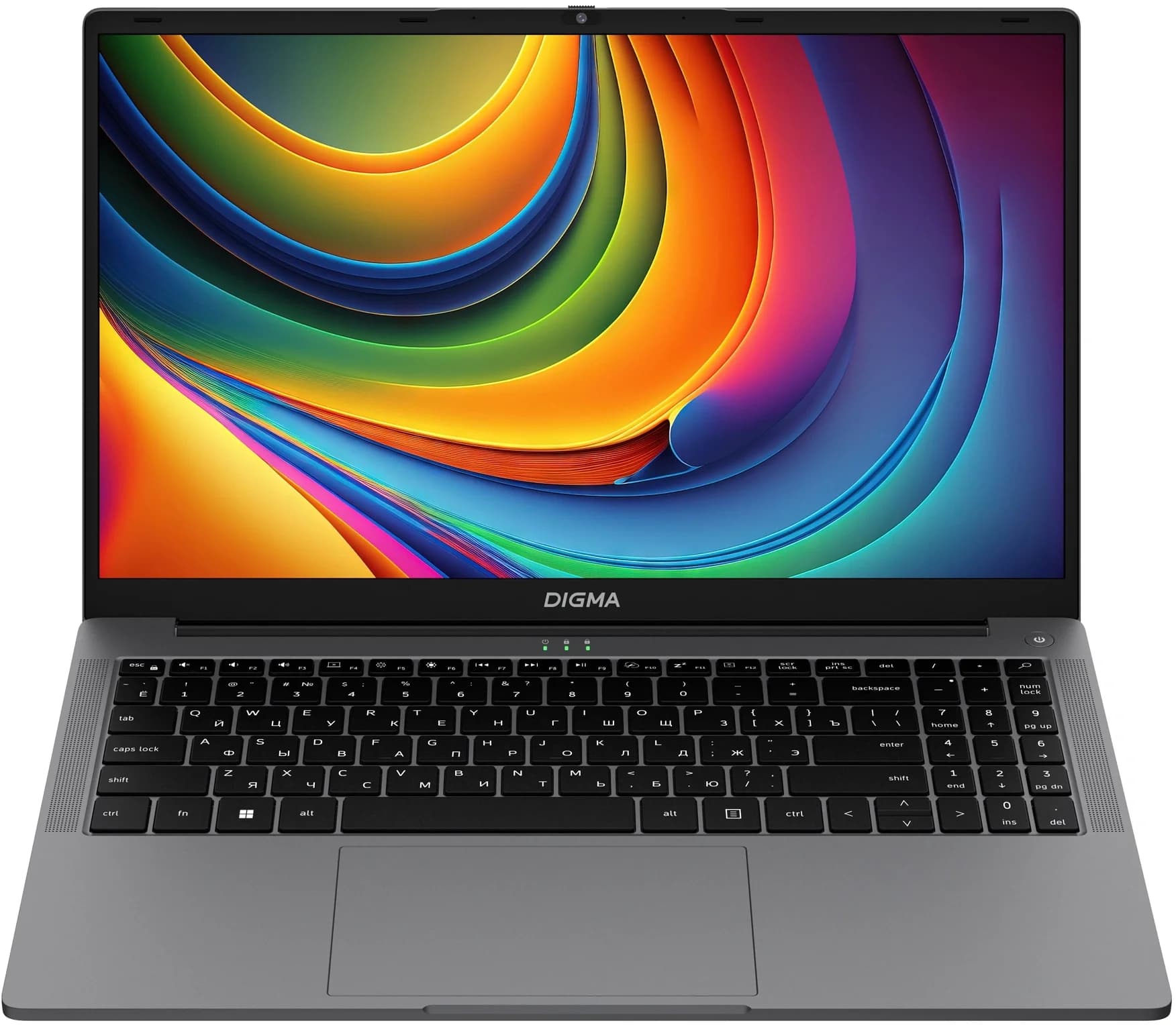 Ноутбук Digma EVE i5980 Core M3 8100Y 16Gb SSD 512Gb Intel UHD Graphics 615 15.6" IPS FHD (1920x1080) Windows 11 Professional grey WiFi BT Cam 5000mAh (DN15CM-ADXW01)