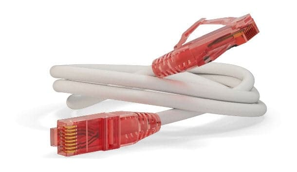 Патч-корд Hyperline PC-LPM-UTP-RJ45-RJ45-C5e-3M-LSZH-WH UTP RJ-45 вил.-вилка RJ-45 кат.5E 3м белый LSZH 24AWG