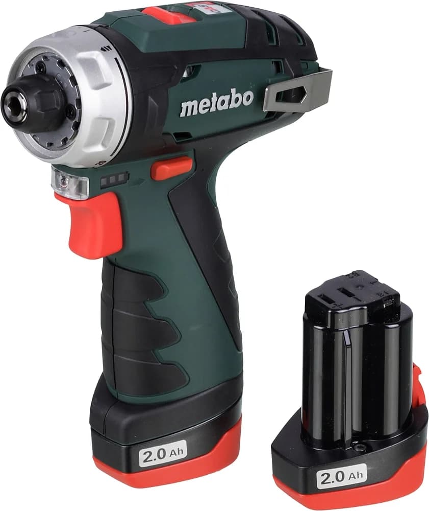 Дрель-шуруповерт Metabo PowerMaxx BS аккум. патрон:быстрозажимной (кейс в комплекте)