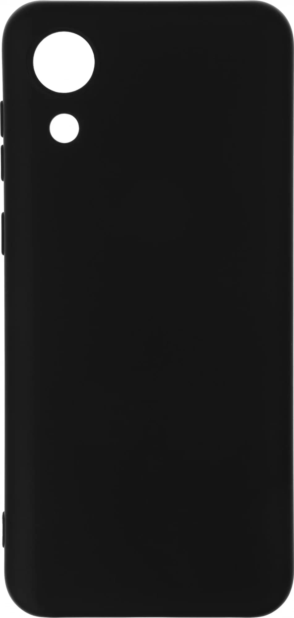 Чехол (клип-кейс) BoraSCO для Samsung Galaxy A03 Core Microfiber Case черный
