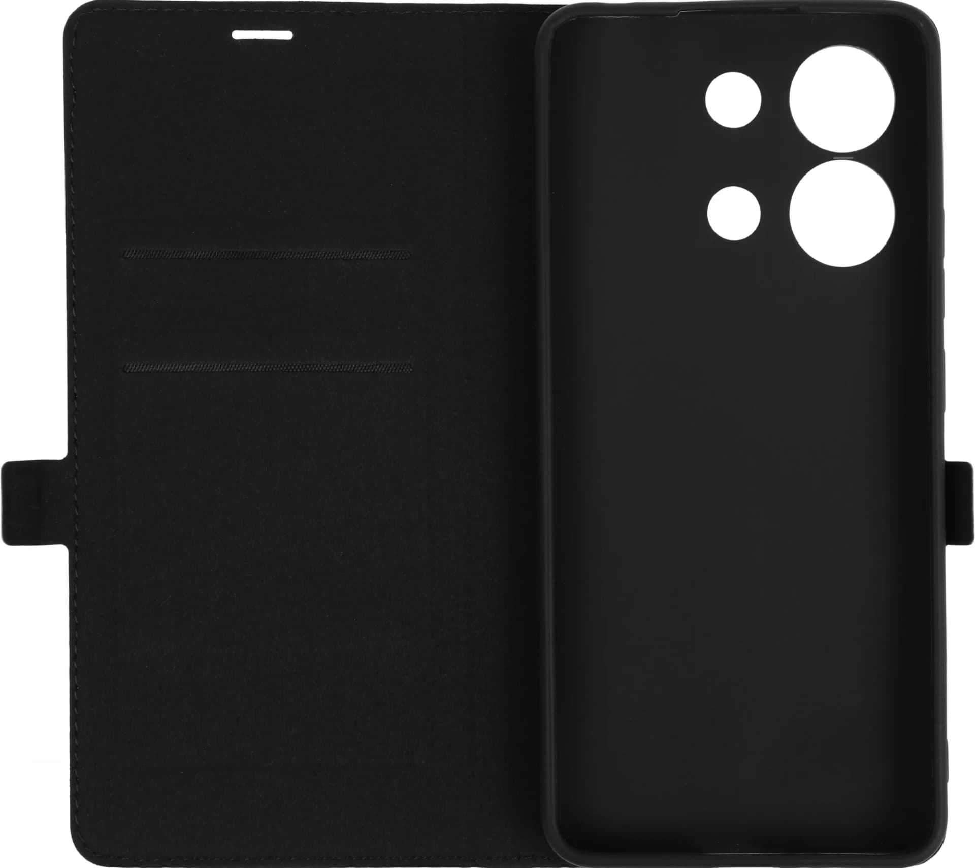 Чехол (флип-кейс) BoraSCO для Xiaomi Redmi Note 13 4G Book Case черный