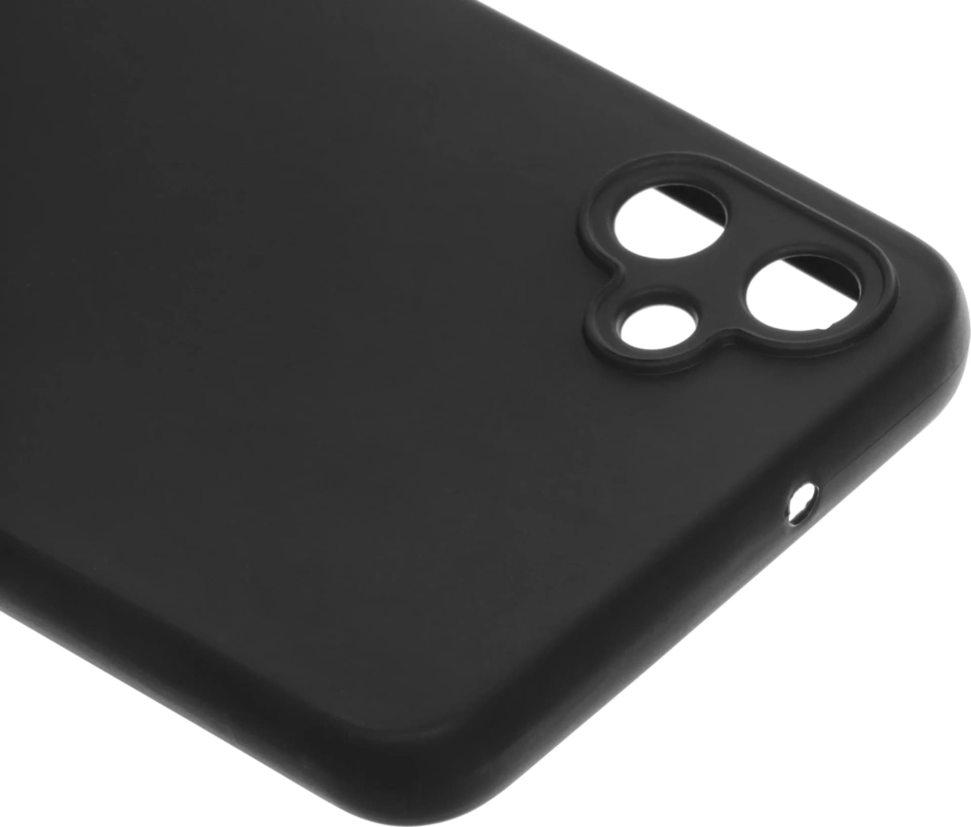 Чехол (клип-кейс) BoraSCO для Samsung Galaxy A05 Silicone Case черный