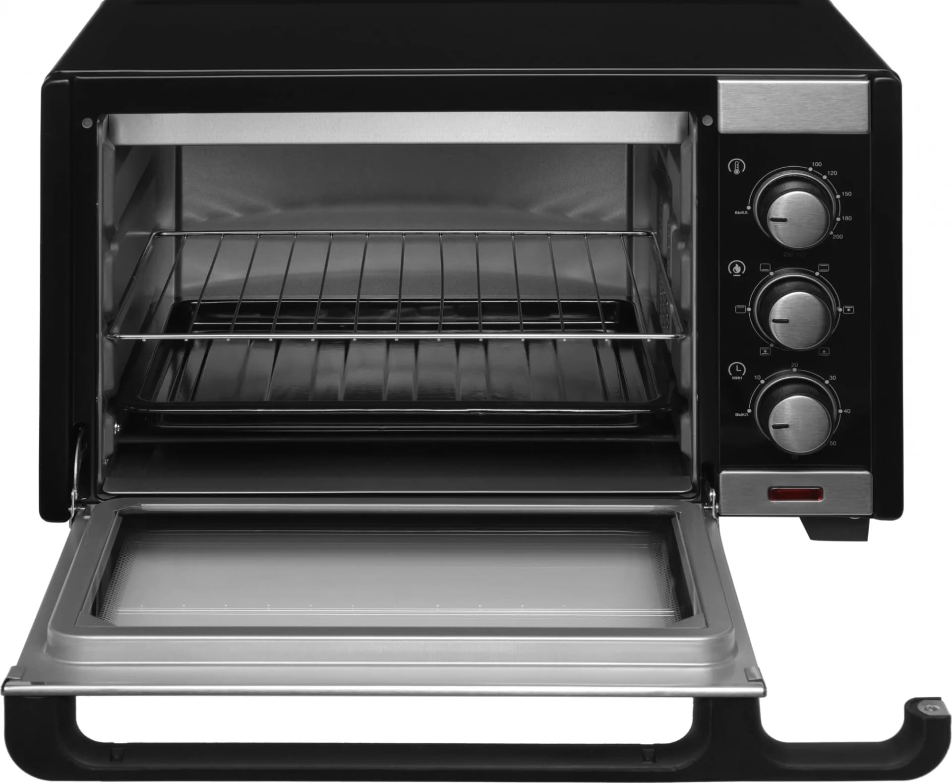 Мини-печь Hyundai MIO-HY101 30л. 1600Вт черный