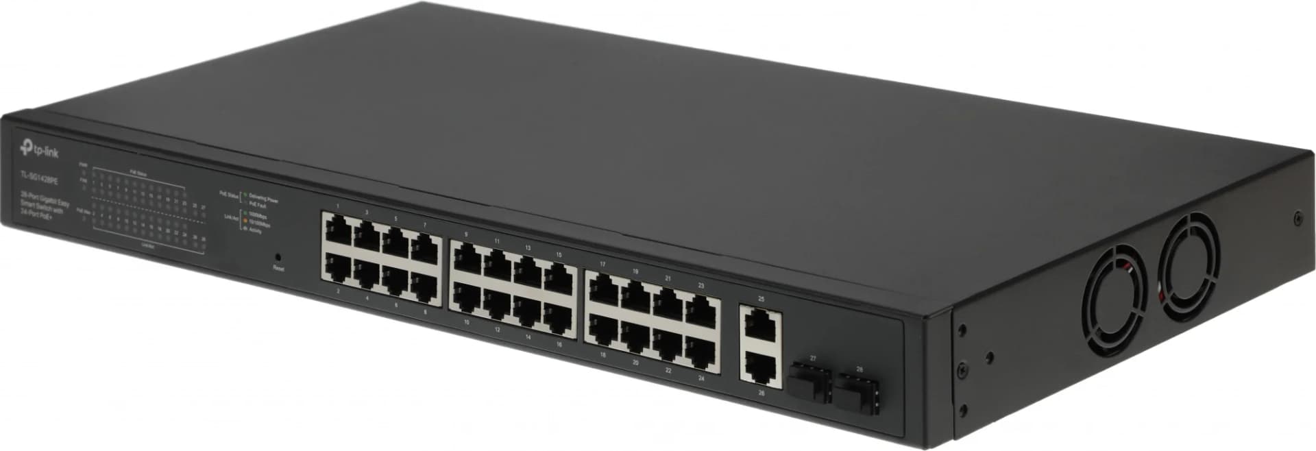 Коммутатор TP-Link TL-SG1428PE Easy Smart 28 портовый гигабитный коммутатор с 24 портами PoE+ SMB