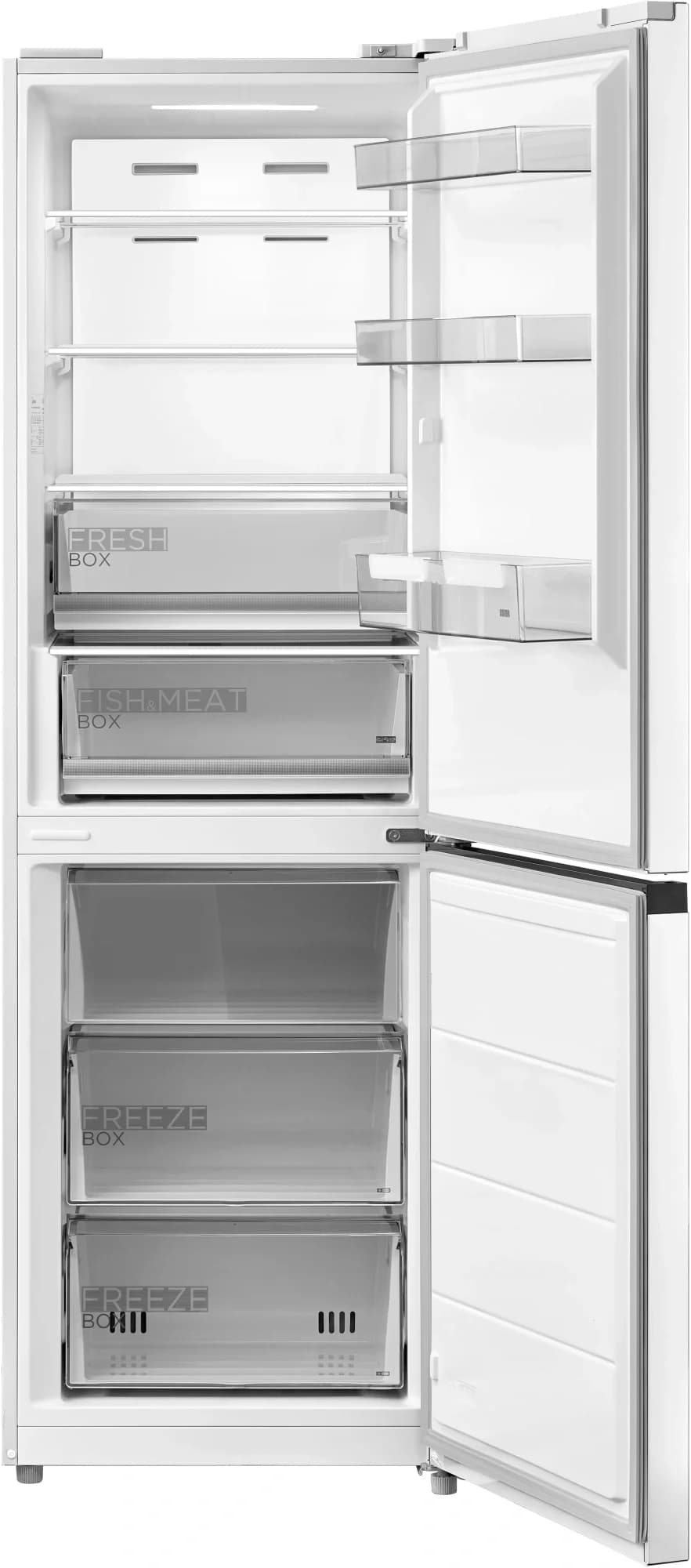 Холодильник Midea MDRB471MGF01O 2-хкамерн. белый